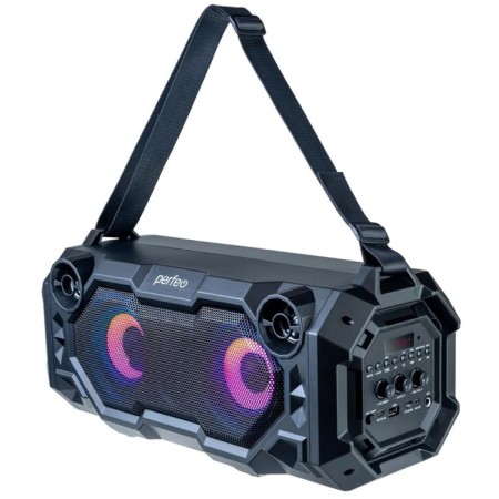 Portable Acoustics Perfeo (PF_D0020) Bear 36W MP3/USB-Microsd/Aux/FM/TWS Chern + BP microphone 1073
