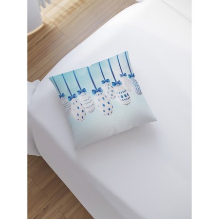 Pillowess decorative "Festive eggs", on a zipper, size 45x45 cm-1