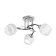 Mona chandelier 3x60W E27 chrome, black 47x47x28cm