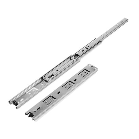 Ballic guides of complete extension, open installation, 35x250 mm, set. 2 pcs.-2