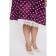 Female dress, size 52, dark pink color