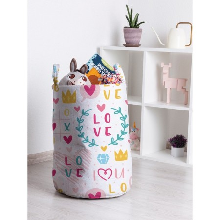 Basket for toys "Crosses-Nolics, size 35x50 cm