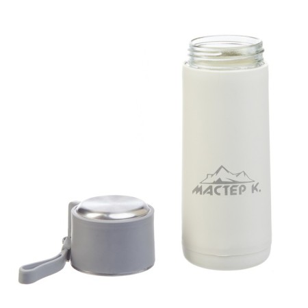 Water bottle, 400 ml, "Master K", glass-1