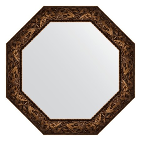 Mirror in the baguette frame, Byzantium bronze 99 mm, 78.8x78.8 cm