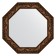 Mirror in the baguette frame, Byzantium bronze 99 mm, 78.8x78.8 cm