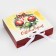 New Year. Gift New Year's folding, packaging, New Year's Wreath, 20 × 18 × 5 cm.