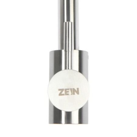 Zein ZS-1 kitchen mixer, "microphone", 35 mm cartridge, stainless steel, satin-5