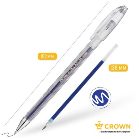 Gel Standard Crown Hjr-500b, blue, node 0.5 mm-2