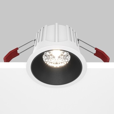 The built-in lamp Technical DL043-01-15W4K-D-RD-WB, LED, 15 W, 85x85x63 mm, 1150 lm, 4000k, white-black-3