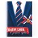 Notepad for graduation on the paper clip "Costume" format A6, 16 sheets