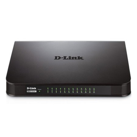 D-Link Des-1024A/E1B switch, unguided, 24x10/100base-TX