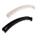 Banana for hair "Classic" straight, 12 cm, black