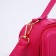 Bag Cross-Bodi with a zipper, pink color
