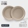 Magistro jarwah lausanne plates, d = 21.3 cm, dining, set 2 pcs, porcelain, beige
