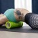 Massage roller SANGH, 30x10 cm, green color