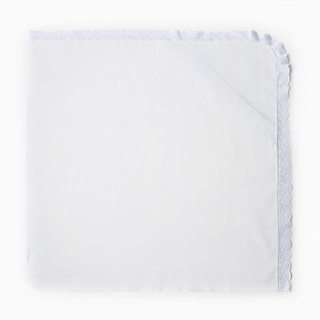 Baptist corner, white lace color, 75x75 cm-2