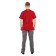 T-shirt Payer World Tour, Cotton, Bordeaux, XXXL