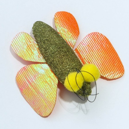 Cat toy "Butterfly" from cat mint, 8 x 6.5 cm-1