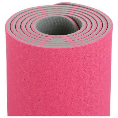 Sangh yoga rug, 183x61x0.6 cm, pink/gray color-4