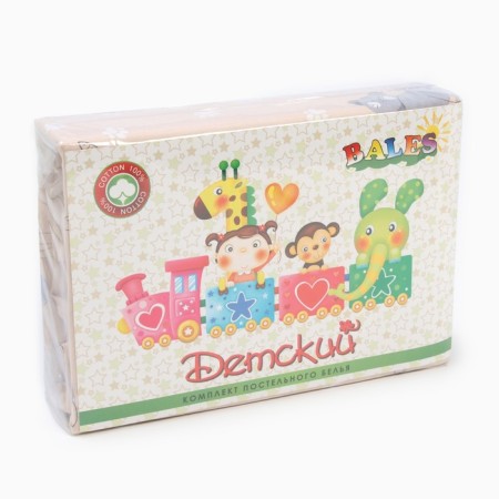 KPB Forest mice Beige 110x150cm, 90x150cm, 40x60cm, calico 120g/m, HL100%-3