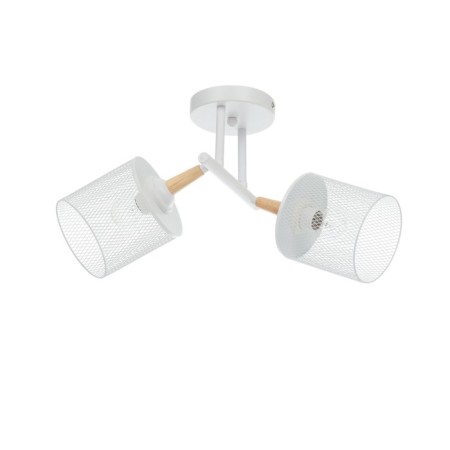 Rinas chandelier 2he27 40w is white 42x24x32 cm