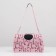 Bag - Animal Carriage "Giraffes", pink, size m, 40 x 21 x 27 cm