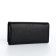 Women's wallet on a magnet, black color