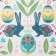 Towel "Easter Scandinavia" 40x73 cm, 100% HL, sarzha 190 g/m2