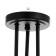 Lamp "Knot" Black 3x40W E27 54x54x40 cm BayerLux