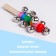 Wooden musical toy "Bubenets Rainbow" 18 cm