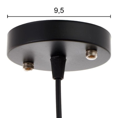 Lamp Bayerlux 34523/1 E27 40W Black-pink gold 25x25x27-127 cm-6