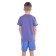 T -shirt for a boy, indigo color, height 140cm