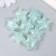 Busina Plastic for the creativity "Star. Stone ice" transparent green 1.3x2.6x2.6 cm