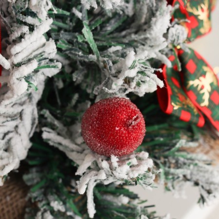 Christmas tree decor "Festival" bows balls, 32 cm-1