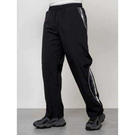 Sports suit men's, size 48, black color-5