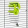 External drinker for a cage, 500 ml, green