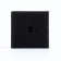 Rectangular sponge for filter No. 7, reticulated 30 ppi, 8 x 8 x 10 cm, black