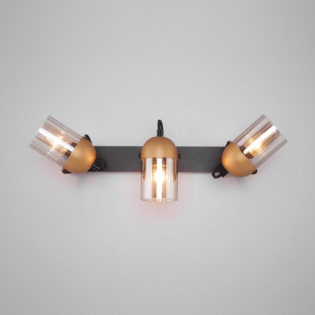 Lamp Mars, 3x40W E27, color gold, black-1