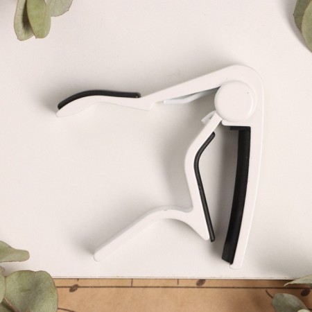 Capodastr guitar Music Life, white-6