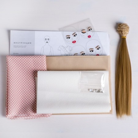 Cate soft doll, sewing set 22.4 × 5.2 × 15.6 cm-4