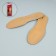 Shoes for shoes, shock-absorbing, with a mild supervisor, 41-42r-r, steam, color light-brown