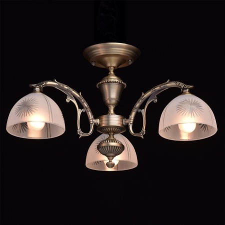 Ariadne chandelier, 3x60W E27, antique bronze-4