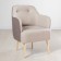 Alec chair TK 467 Saga Latte, Saga Brown