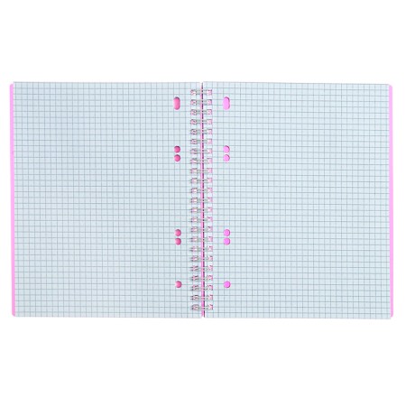A notebook of 80 sheets in a cage, on the crest "Newtone Pastel Pion", plastic cover, block 80 g/m2-2