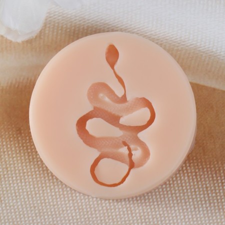 Mold Silicon "Snake" 4x2.5x0.5 cm-1