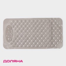 The rug anti -slip into the bathtub on the suction cups of the Doroti prelude, 35 × 68 cm, the color beige
