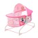 Musical cradle for newborns, pink color