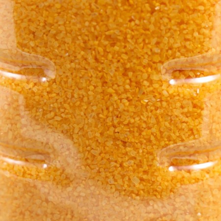 Color sand in bottles "Yellow" 500 grams mix-3