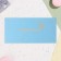 Envenue for money "for dreams" of software, embossing, blue background, 17x8 cm