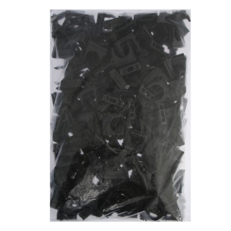 Rice-tox fixer black for pipes 25 mm, 250 pcs.-2